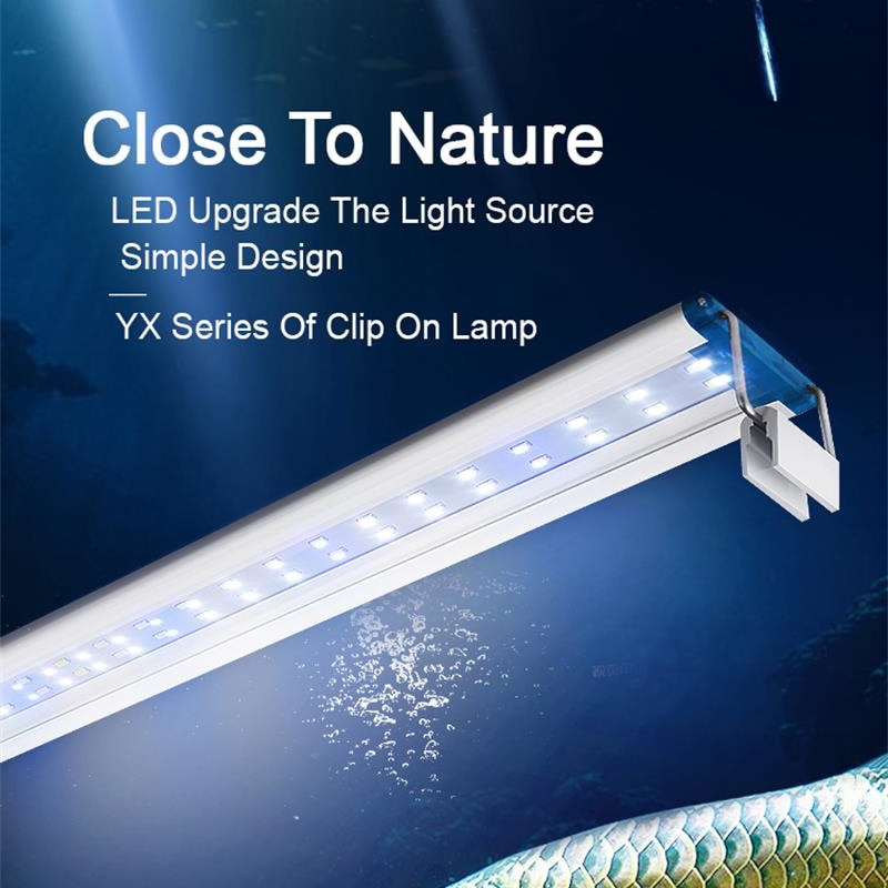 Aquarium Fish Photography - Extensible Waterproof Clip on Lamp For
