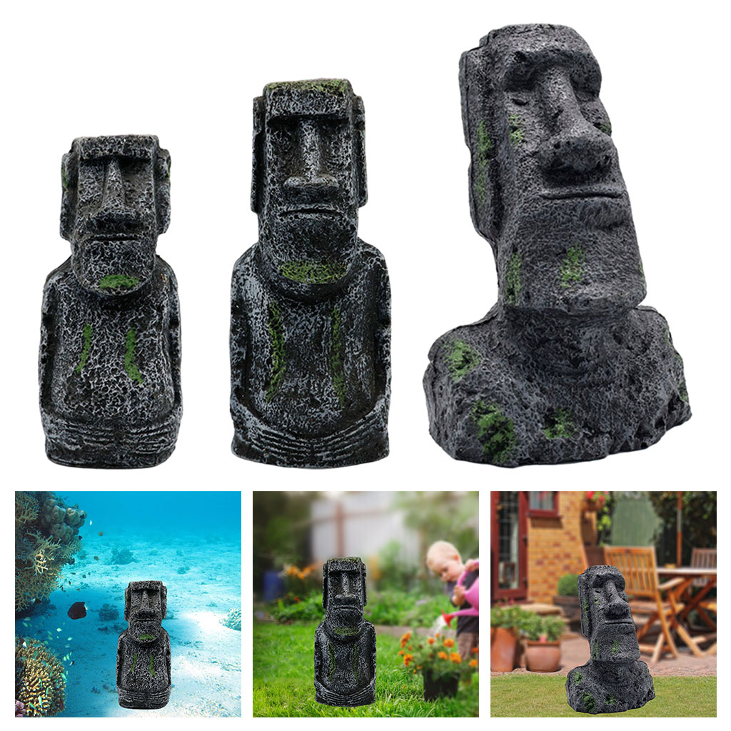 Aquarium Moai Statues Easter I - Aquarium Fish Fishing review and price