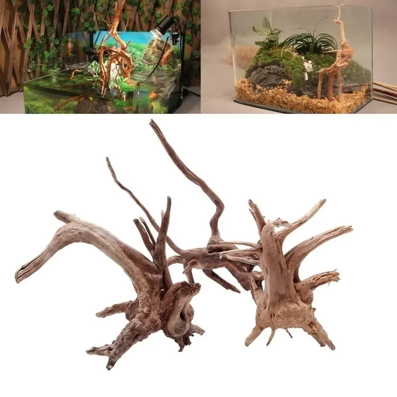 Natural Tree Trunk Driftwood A - Aquarium Fish Cichlid review and price
