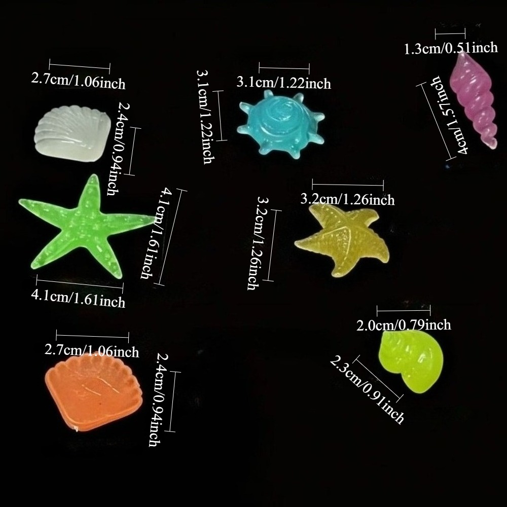 Glowing Luminous Ocean Stones  - Aquarium Fish Photography review and price
