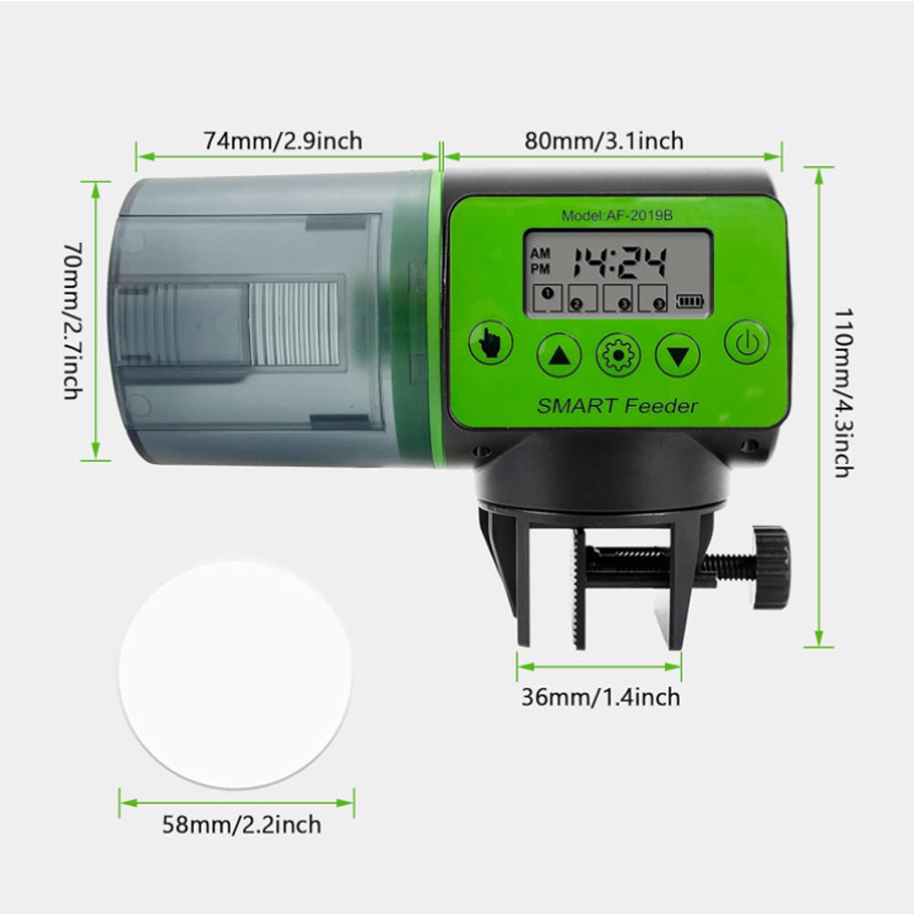 Automatic fish tank feeder int - Aquarium Fish Feeder review and price