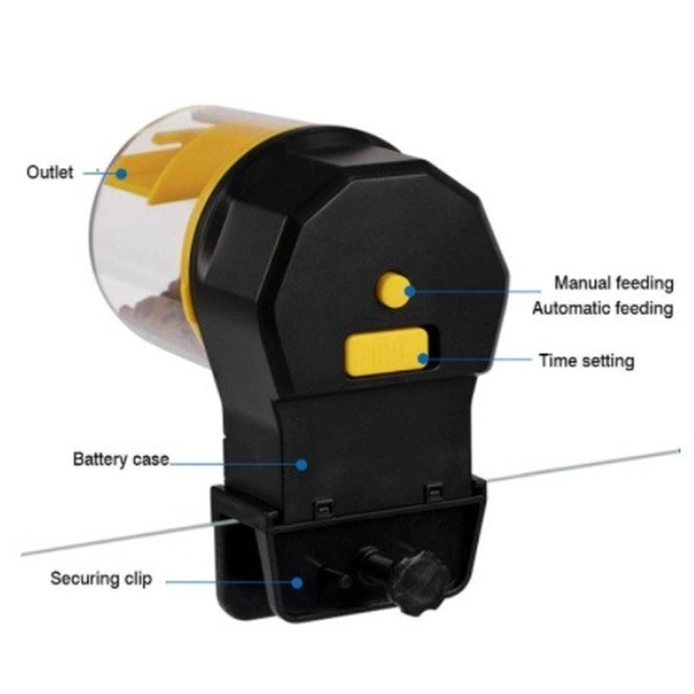 Automatic fish tank feeder int - Aquarium Fish Feeder review and price