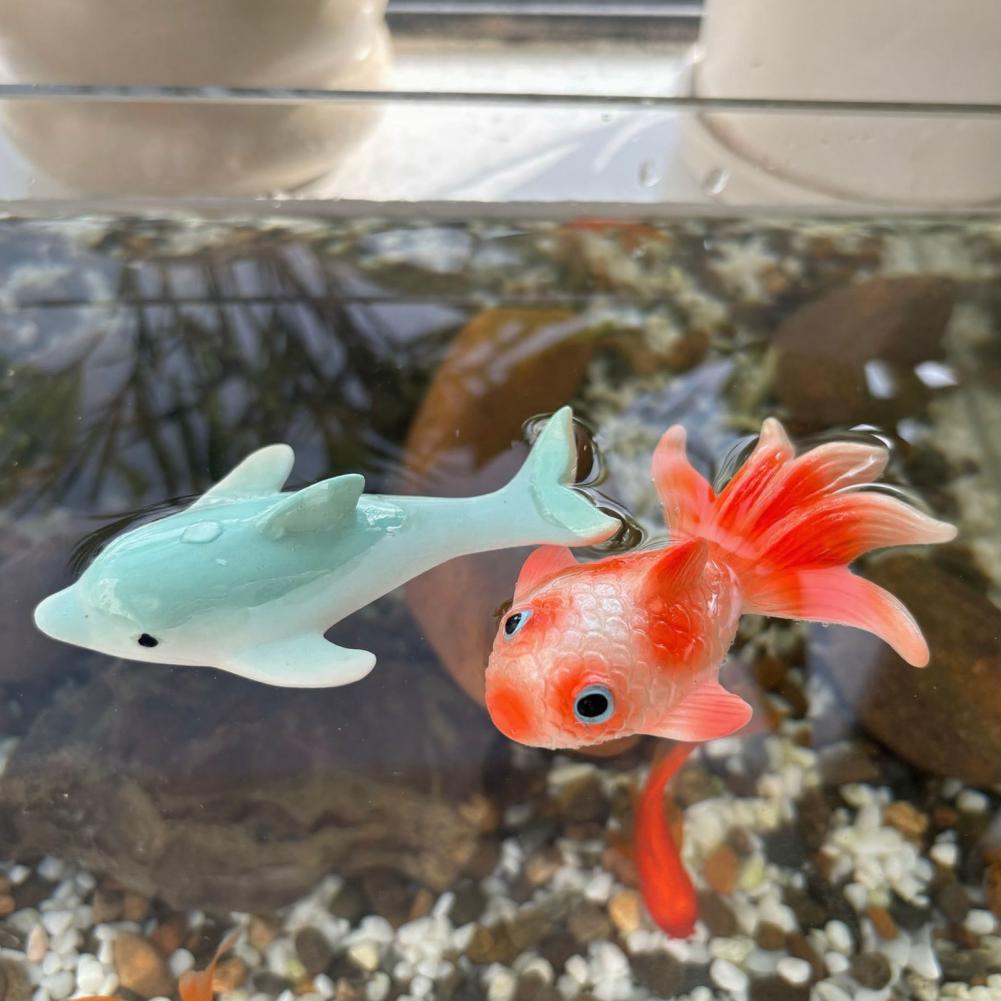 Fish Tank Floating Accessories - Aquarium Fish Dolphin review and price