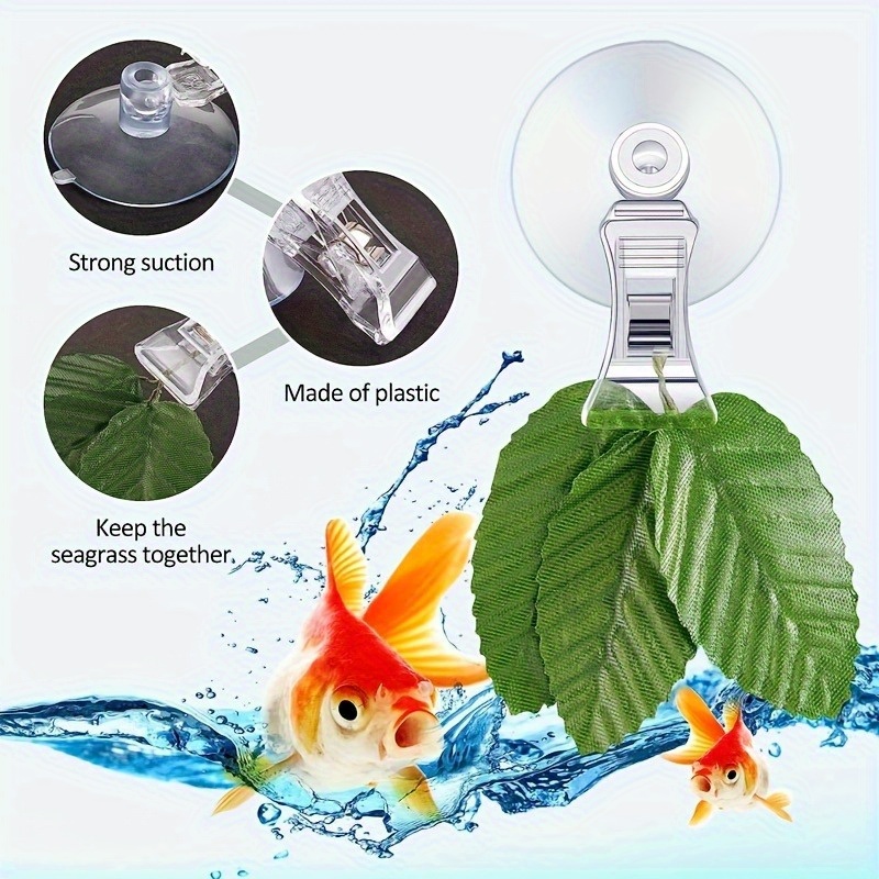 8pcs Fish Seaweed Clip Plant S - Aquarium Fish Photography review and price