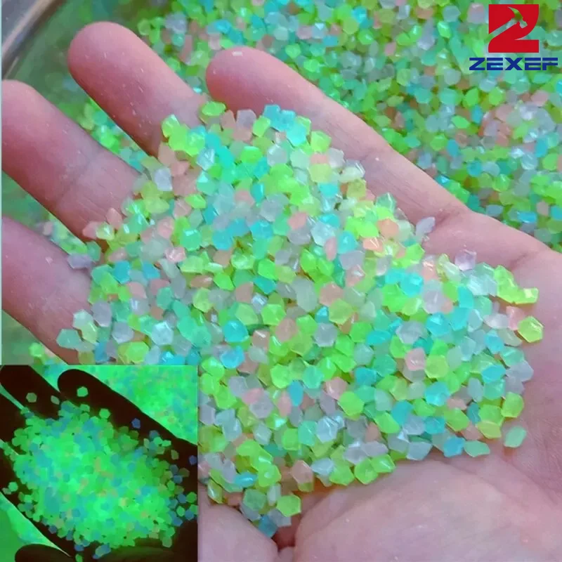 1000pcs 3-5mm Luminous Sand Gl - Aquarium Fish Fishing review and price