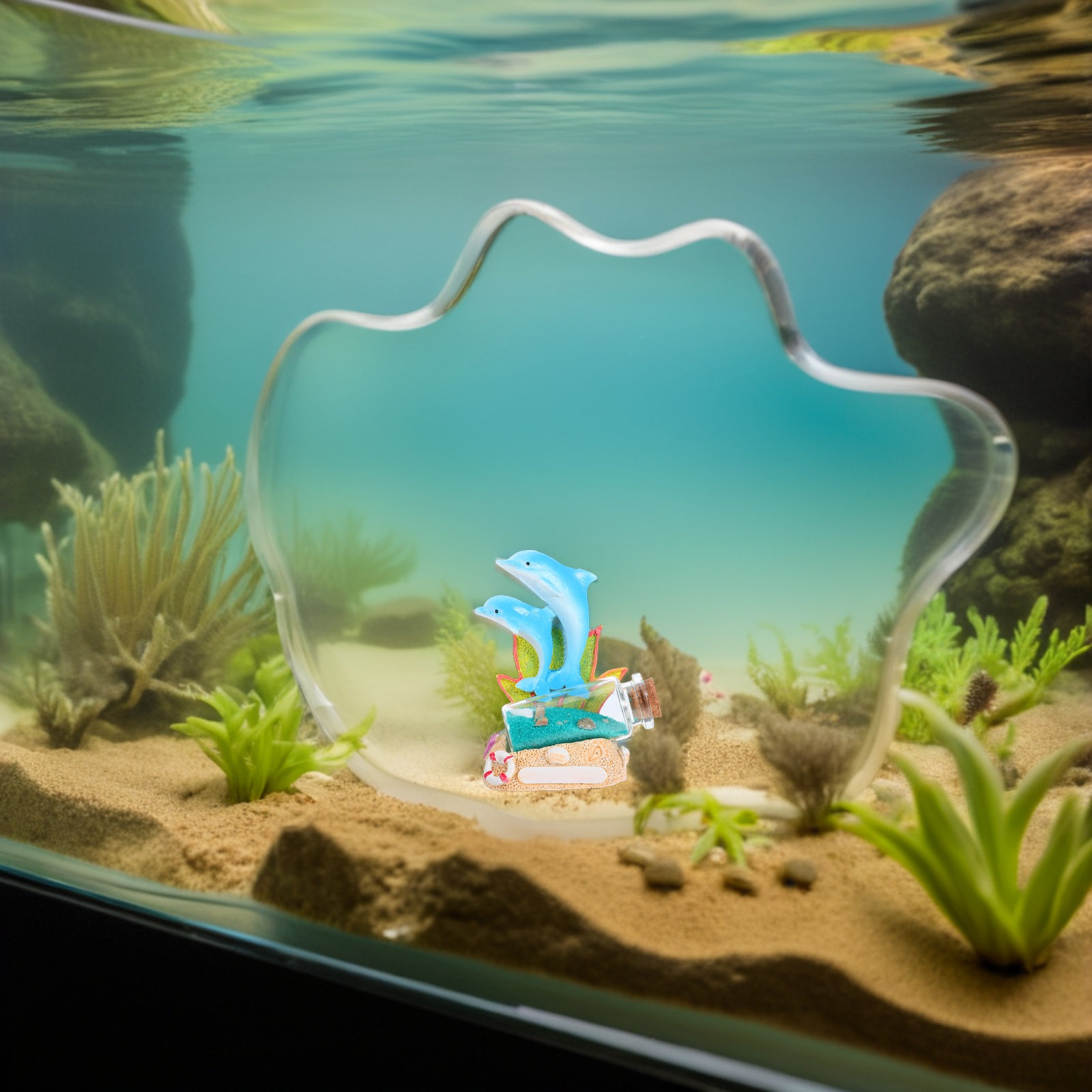 Dolphin Resin Sculpture Drift  - Aquarium Fish Dolphin review and price