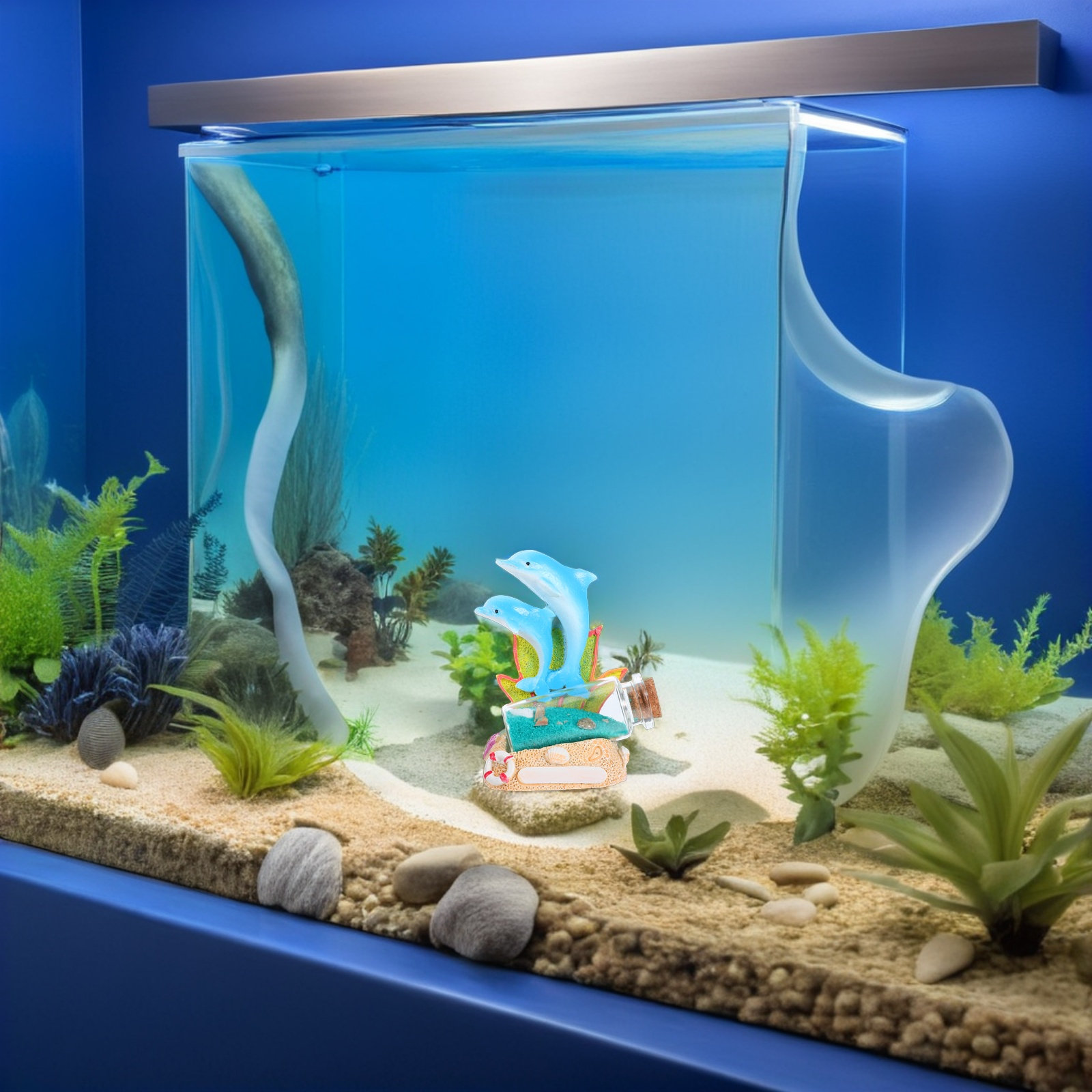 Dolphin Resin Sculpture Drift  - Aquarium Fish Dolphin review and price