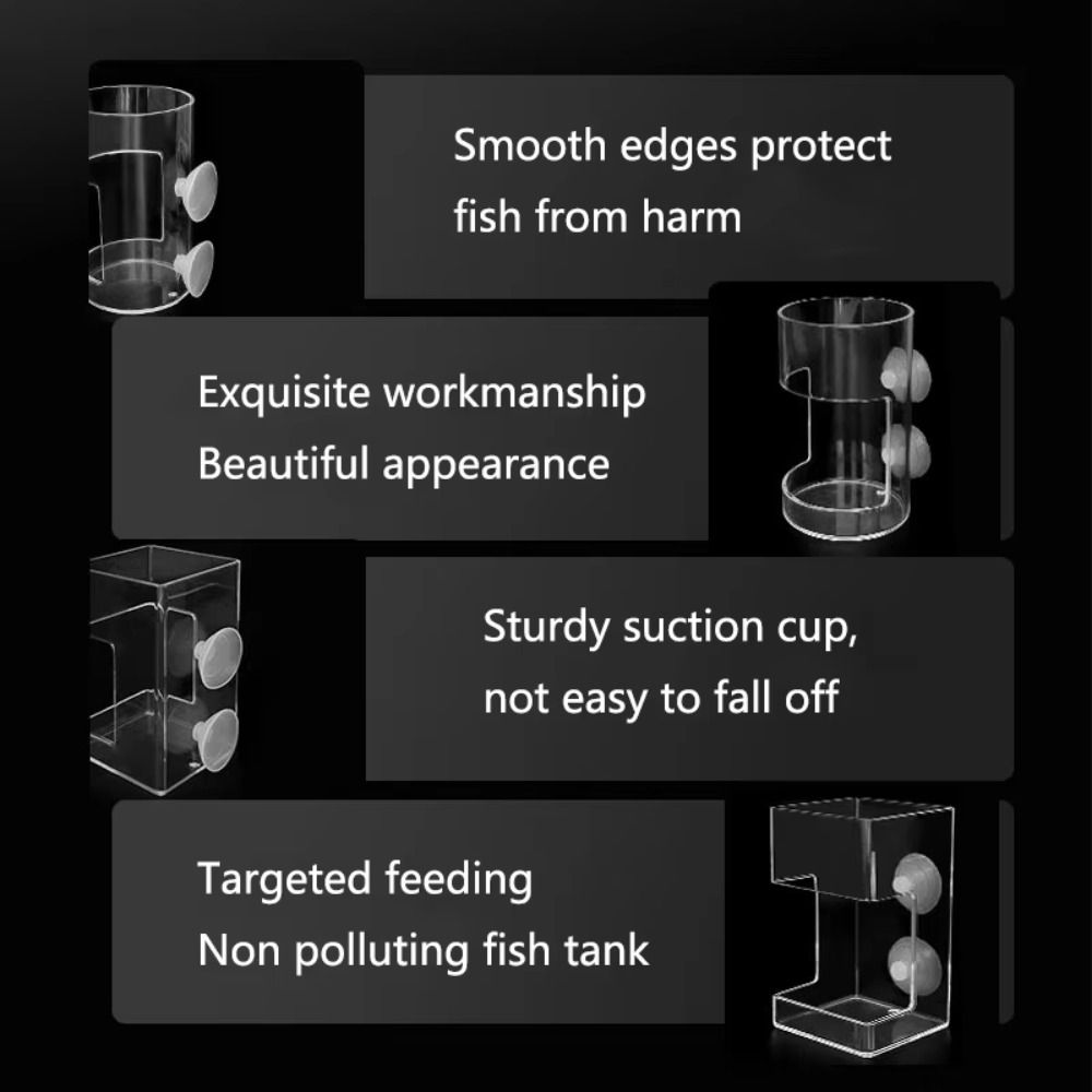 Acrylic Aquarium Feeders Ring  - Aquarium Fish Feeder review and price