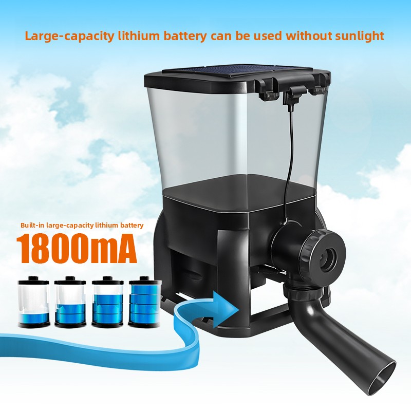 jebao solar koi pond outdoor f - Aquarium Fish Feeder review and price