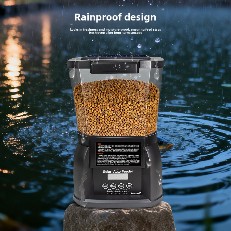 jebao solar koi pond outdoor f - Aquarium Fish Feeder review and price