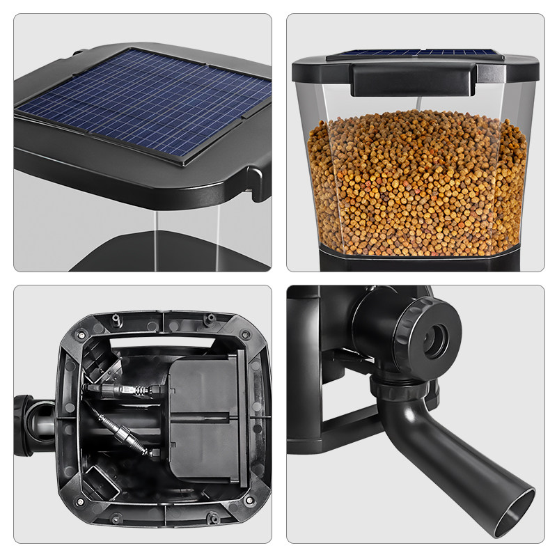 jebao solar koi pond outdoor f - Aquarium Fish Feeder review and price