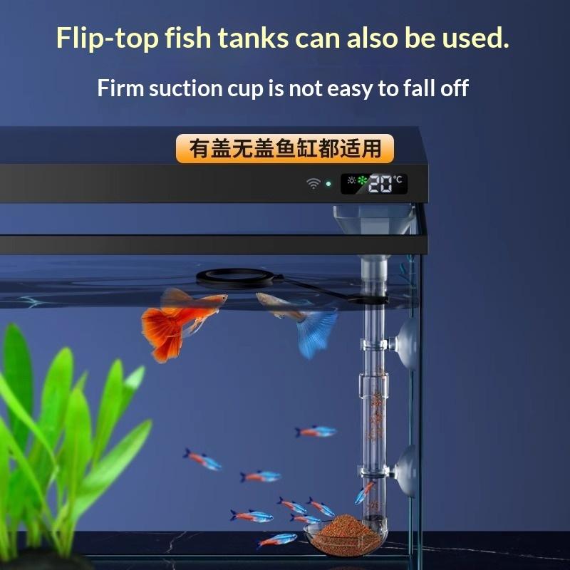 With Suction Cups Prevents Foo - Aquarium Fish Feeder review and price