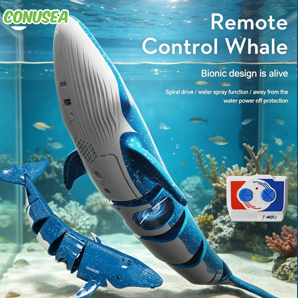 RC submarine Underwater Whales - Aquarium Fish Shark review and price