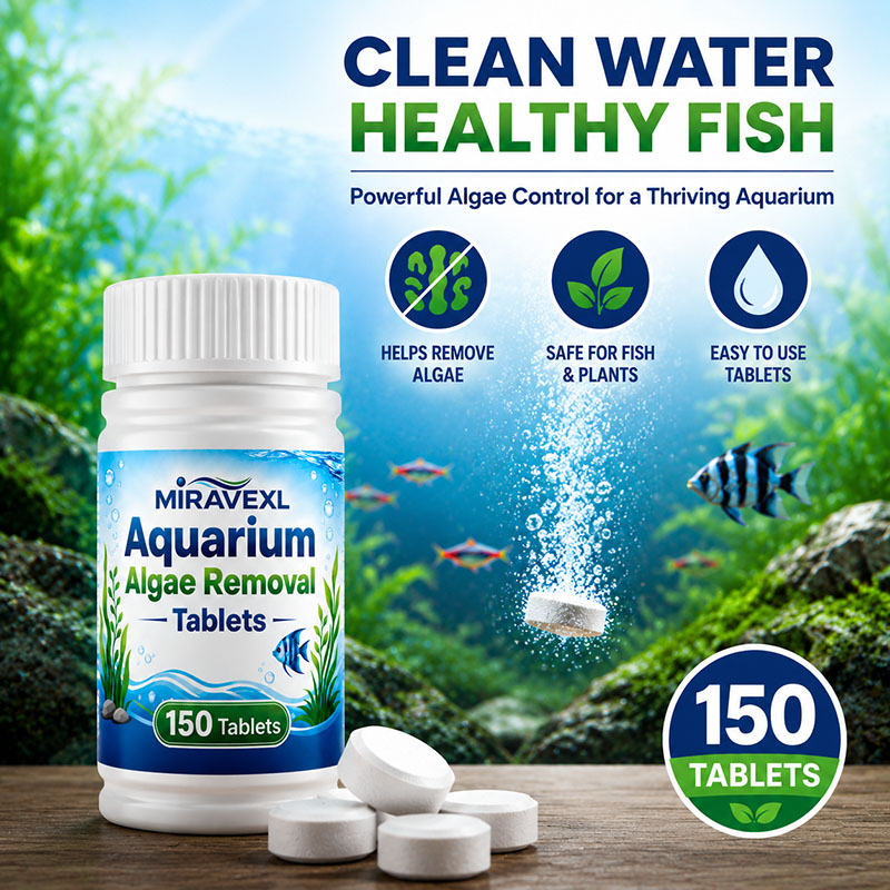 MIRAVEXL 150 Aquarium Algae Re - Aquarium Fish Green review and price