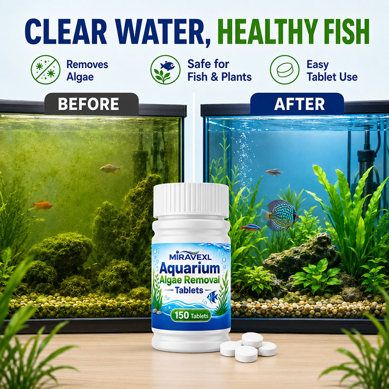 MIRAVEXL 150 Aquarium Algae Re - Aquarium Fish Green review and price