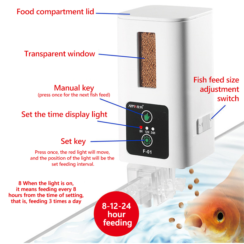 400ml Aquarium Automatische Fe - Aquarium Fish Big review and price