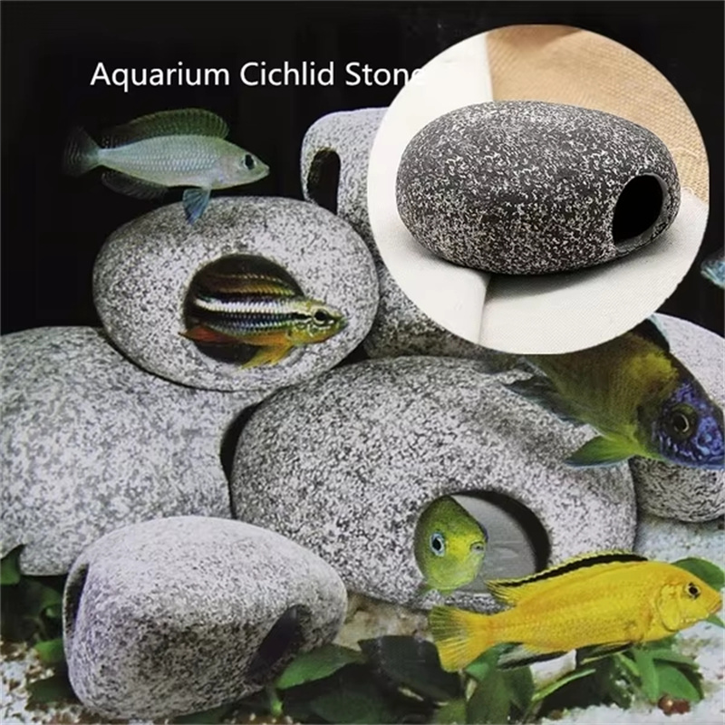 1/2Pcs Aquarium Cichlid Stone  - Aquarium Fish Cichlid review and price